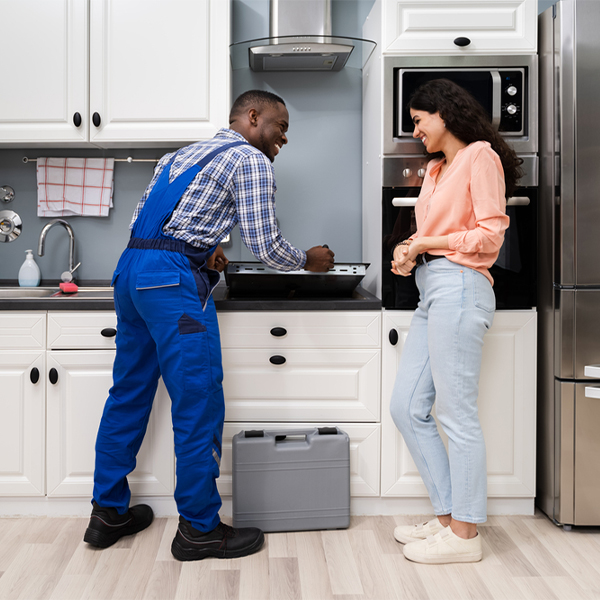 how long does it typically take to complete cooktop repair services in Custer County